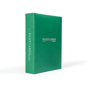 Álbum Postcards para 200 tarjetas postales, con 50 fundas firmemente enduademadas, verde