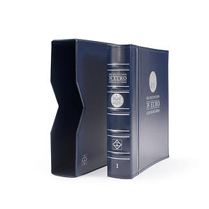 Álbum preimpreso Optima para monedas conmemorativas alemanas de 35€, Tomo 1, concajetín