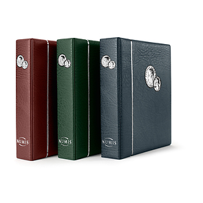 Álbum para monedas Numis, con  cajetín protector, incl. 5 hojas.