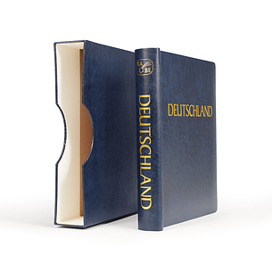 KABE Tapa a presión Atlas Deutschland, incl. cajetín protector, azul