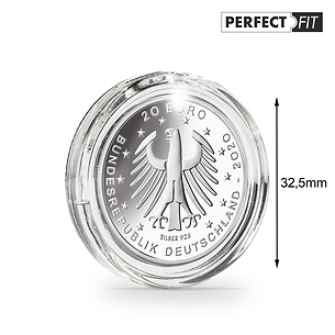 Ultra Cápsulas Perfect Fit para alemanes 35 Euro (32,50 mm), paquete de 10