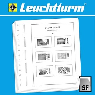 LEUCHTTURM Suplemento-SF República Federal de Alemania sellos de esquina 2023
