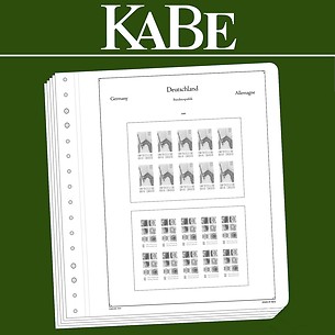 KABE Suplemento-OF República Federal de Alemania carnets 2023