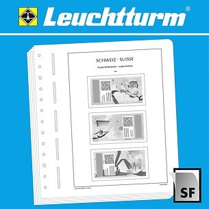 LEUCHTTURM Suplemento-SF Suiza CRYPTO-sellos 2023