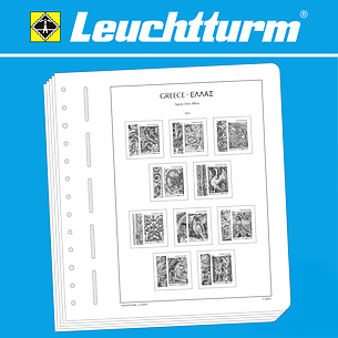 Leuchtturm SF Hojas preimpresas Grecia Monte Athos