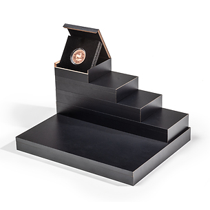 Estuche Luxor para cápsulas redondas