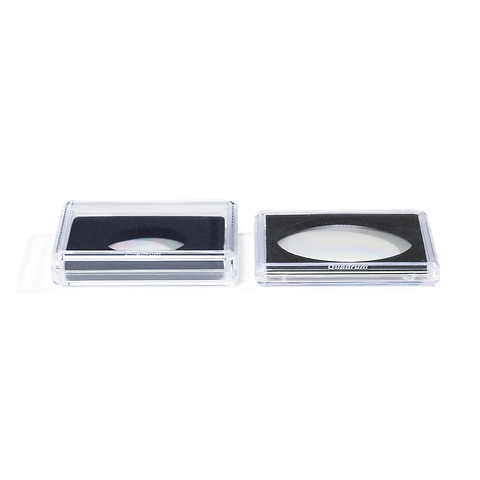 Cápsulas de monedas Quadrum High, altura de llenado 6 mm, paquete de 50