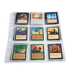 3/3 68 x 98 mm (9 cartas de juego trading cards)