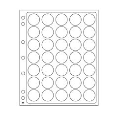 Formato interior:  Ø 26 - 27 mm/ 35 compartimentos