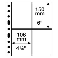 2/2 106 x 150 mm (4 cartas postales)