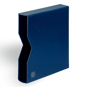 Cajetín protector por tapa de anillas OPTIMA, diseño classic, azul