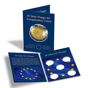 Tarjeta para 5 monedas conmemorativas alem. de 2€ 