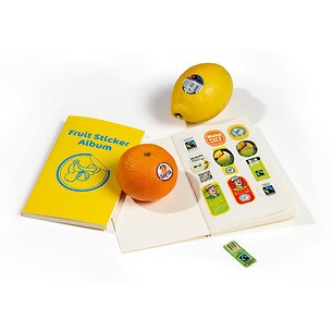 Fruit Sticker Album para 900 stickers