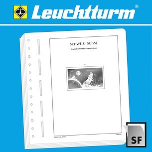 LEUCHTTURM Suplemento-SF Suiza CRYPTO-sellos 2021