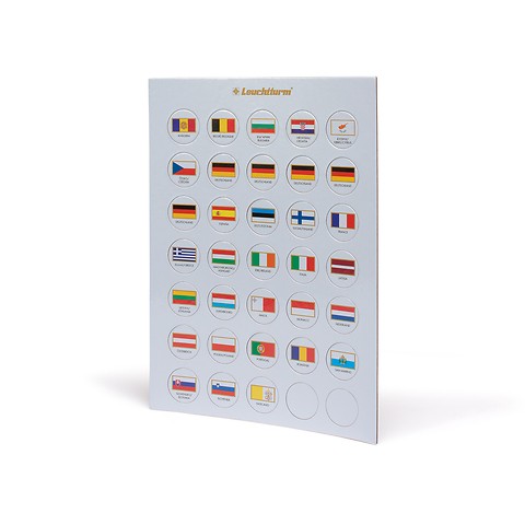 Fichas de bandera de cartón, adecuado para GRIPS 26