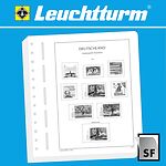 Leuchtturm SF-hojas preimpresas Berlín combinaciones 1949-1989