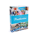 Álbum Postkarten para 200 tarjetas postales, con 50 fundas firmemente enduademadas