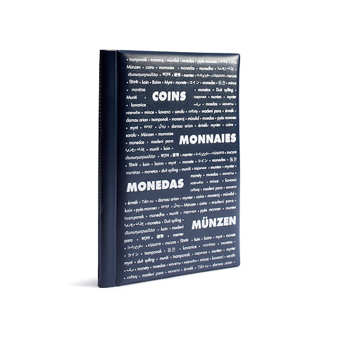 Leuchtturm 325026 Álbum De Bolsillo Para Monedas – 10 Hojas, 6 Inserciones Por Hoja, Azul Oscuro