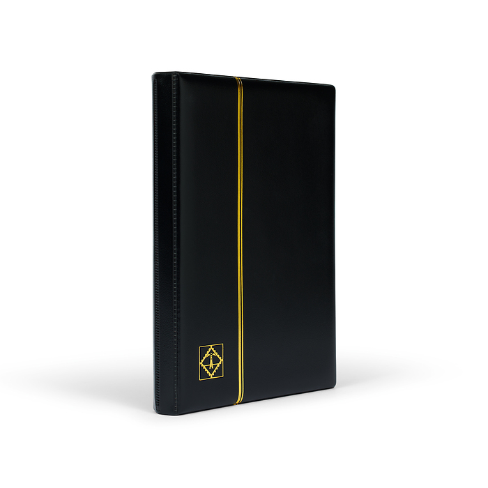 Álbum de bolsillo Route para sellos, negro