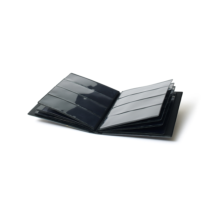 Álbum de bolsillo Route para sellos, negro