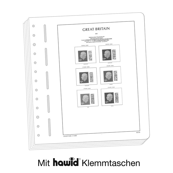 Leuchtturm Suplemento-SF Gran Bretaña series en curso 2025