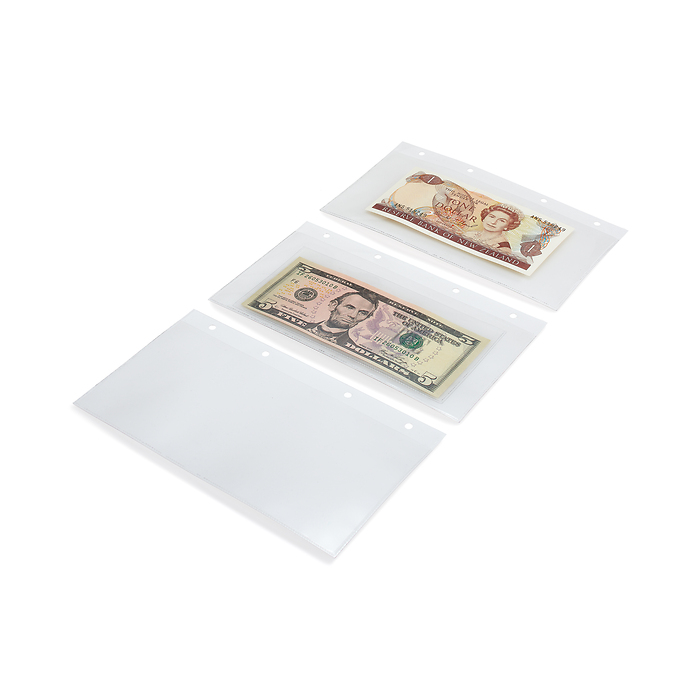 Álbum de billetes Charta, incl. 40 fundas, negro