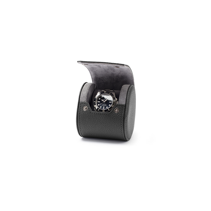 Estuche para relojes Via, 1 compartimento, negro