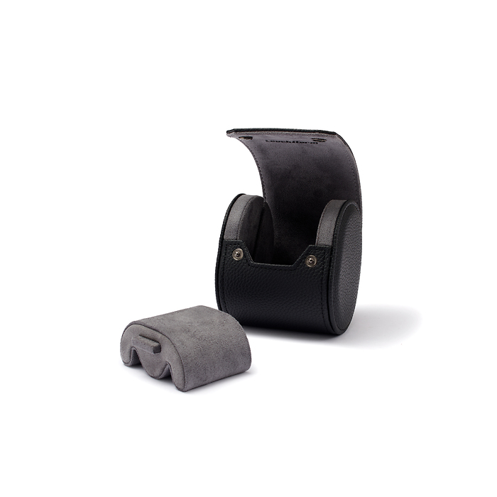 Estuche para relojes Via, 1 compartimento, negro