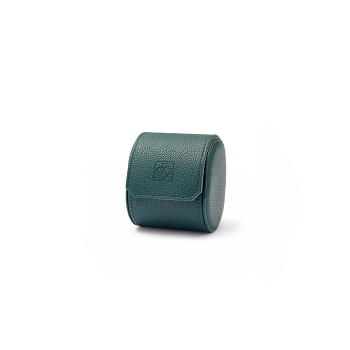 Estuche para relojes Via, 1 compartimento, verde oscuro