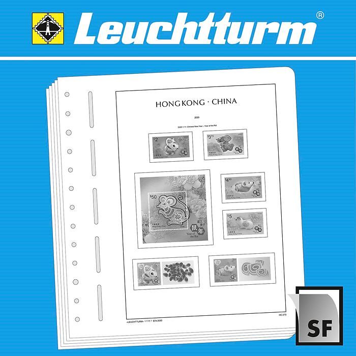 LEUCHTTURM SF-hojas preimpresas Hong Kong 1997-2001