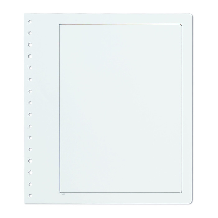 KABE hojas de álbum neutras, de papel con tradicional borde  negro