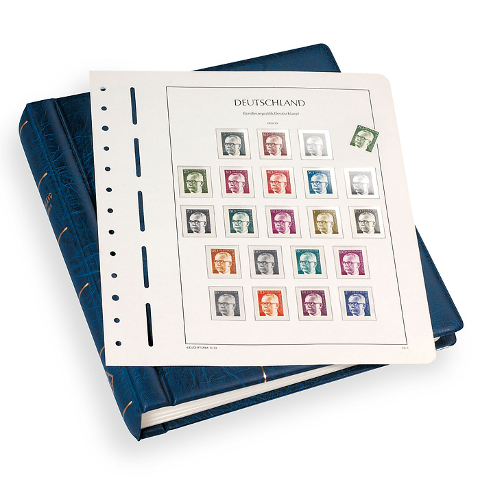 Leuchtturm tapa con barra rotativa Perfect DP, azul