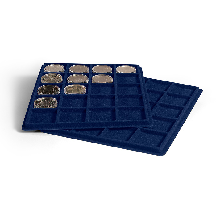 Bandeja para 20 monedas de 41   mm Ø, para maletín