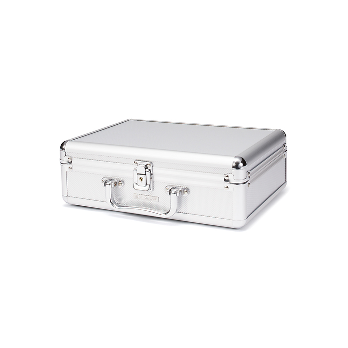 Maletín para 120 monedas de 10/20 Euros en cápsulas, incl. 6 bandejas