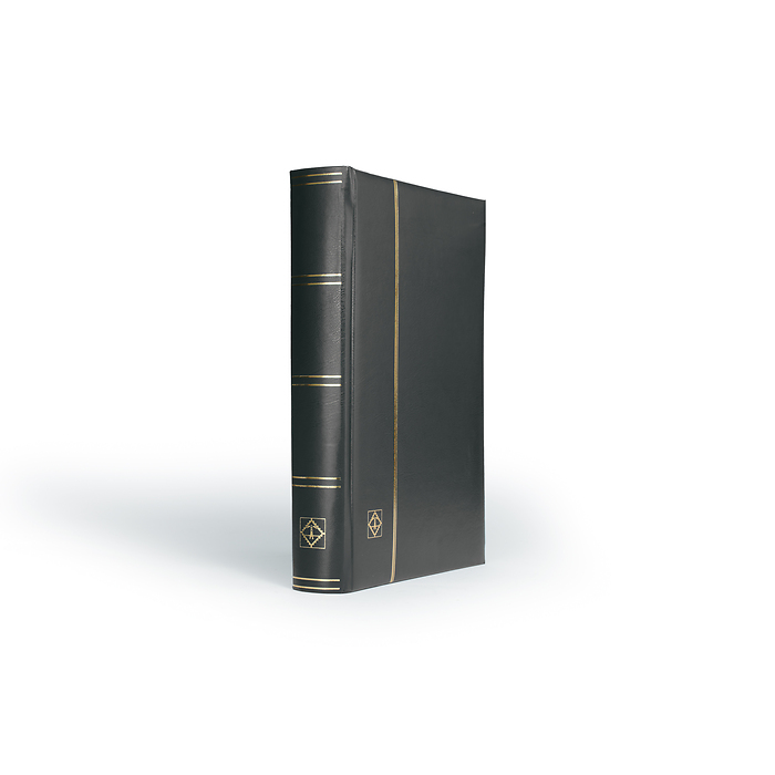 Comfort clasificador, DIN A4,  64 páginas blancas, tapa acolchada, negro