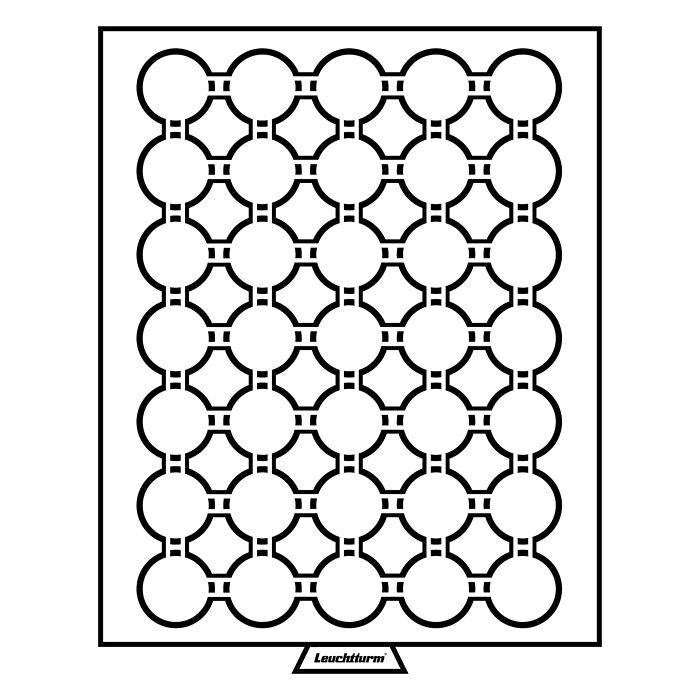 Bandeja para monedas MB 35 divisiones para GRIPS 28 + GRIPS  27, color humo
