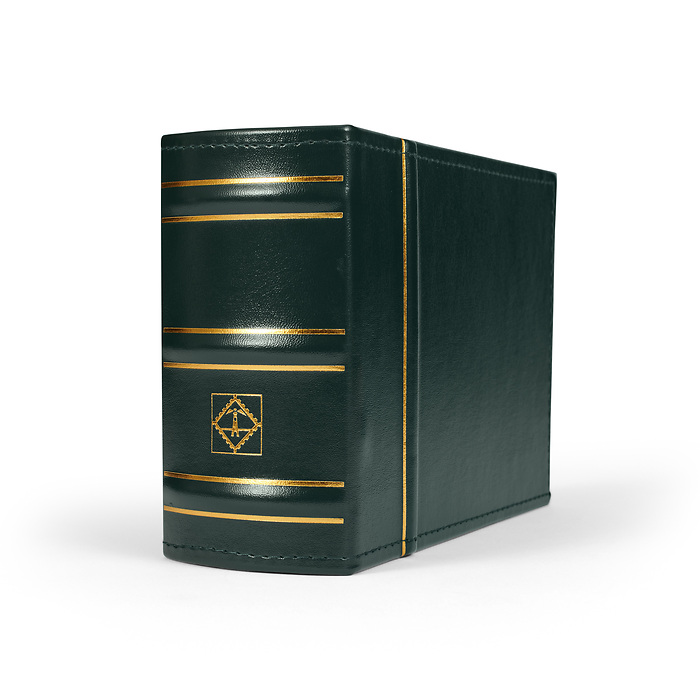 Álbum para 100 FDCs o cartas en el formato C6, verde