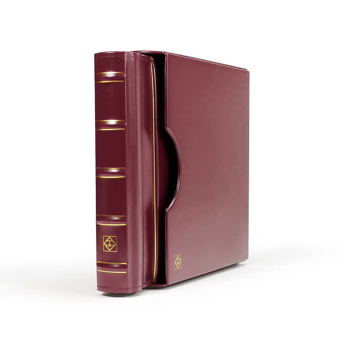Leuchtturm tapa con barra rotativa con cajetín projoector en diseño clásico, rojo