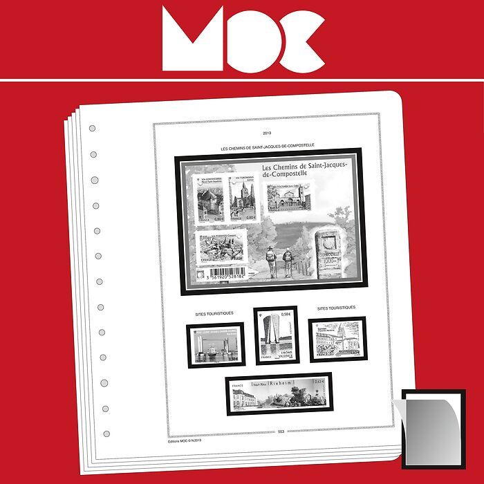 MOC SF-hojas preimpresas Mónaco III 1973-1980