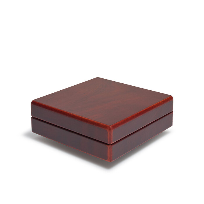 Estuche de Madera Volterra, para 1 moneda de 60 mm Ø