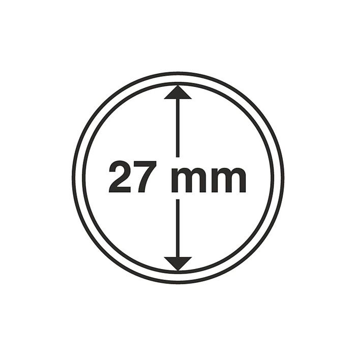 Cápsulas de monedas diámetro interior 27 mm