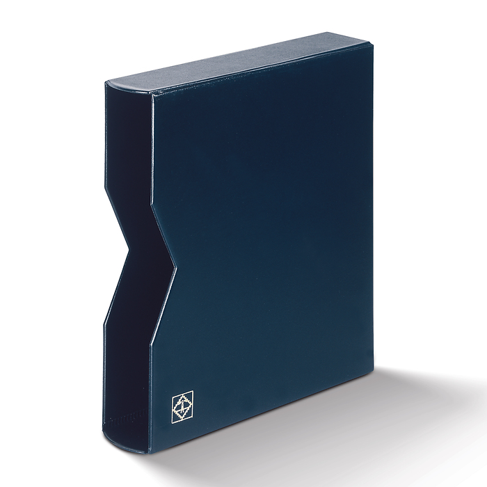 Vista álbum de monedas de Euro, tomo 2 'Los nuevos países',   con cajetín protector, azul