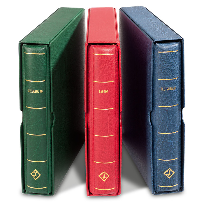 LEUCHTTURM Tapas con barra rotativa 'PERFECT' grabado China, con cajetín rojo