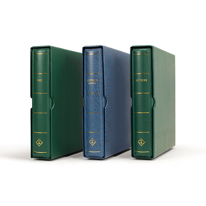 LEUCHTTURM Tapas con barra rotativa 'PERFECT' grabado Österreich, con cajetín verde