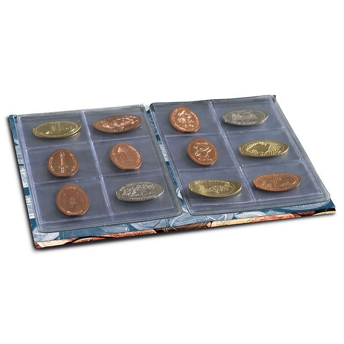 Álbum de bolsillo para 48 Pressed Pennies (monedas souvenir)
