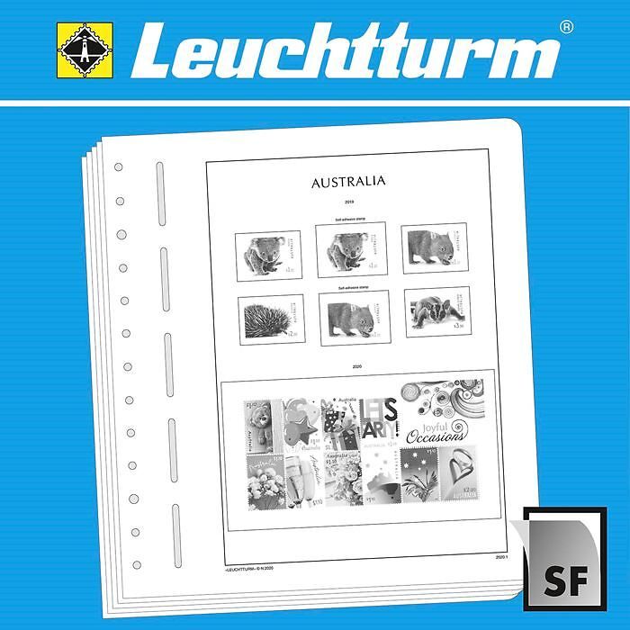 LEUCHTTURM SF-hojas preimpresas Australia 2000-2003