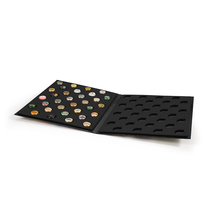 Álbum Presso para 64 chapas de botella