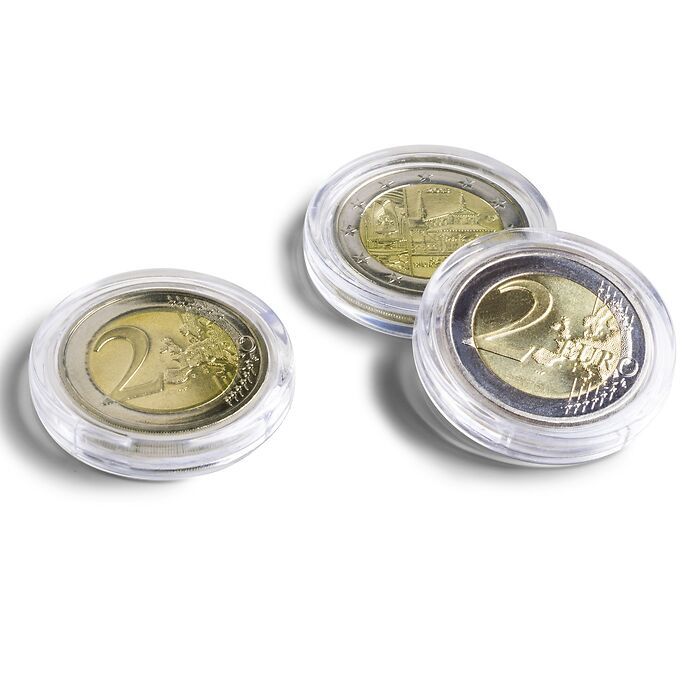 Ápsulas para monedas ULTRA, diámetro 25 mm