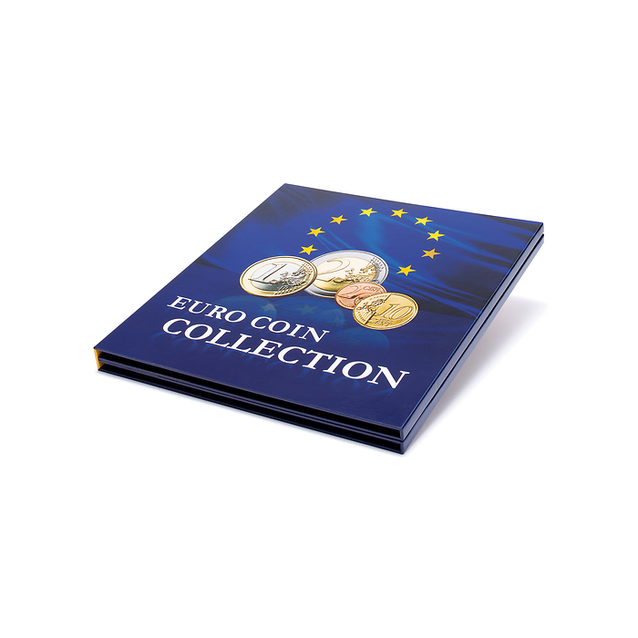Álbum para monedas PRESSO Euro Coin Collection, para insertar 26 series completas