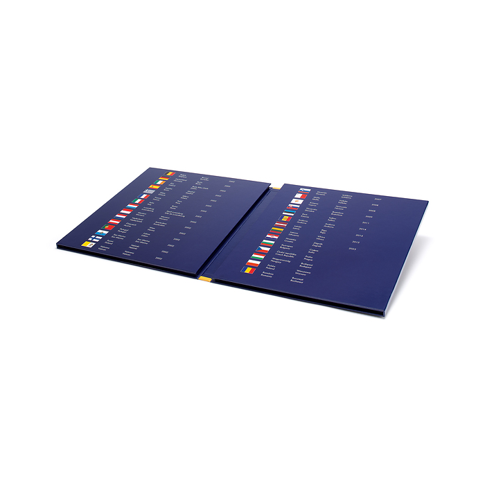 Álbum para monedas PRESSO Euro Coin Collection, para insertar 26 series completas